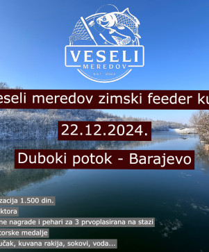 Veseli meredov zimski feeder kup