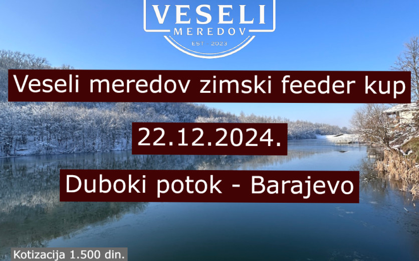  Veseli meredov zimski feeder kup